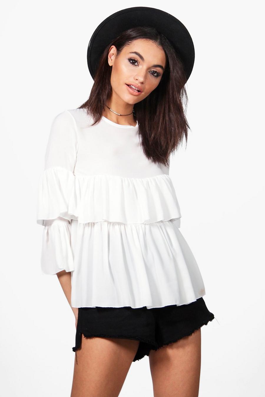 Ruffle Tiered Blouse image number 1