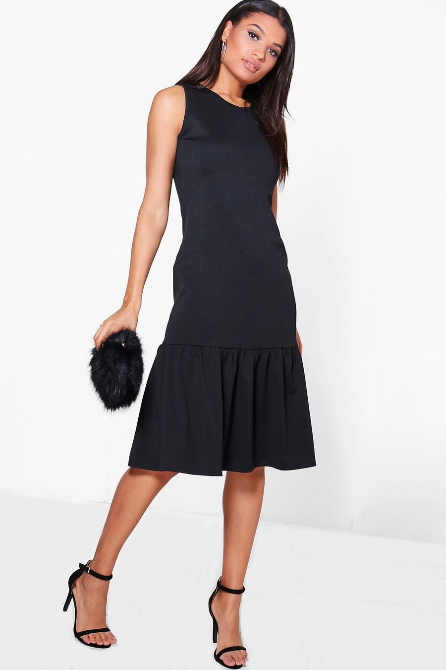 Olivia Drop Waist Peplum Shift Dress image number 1