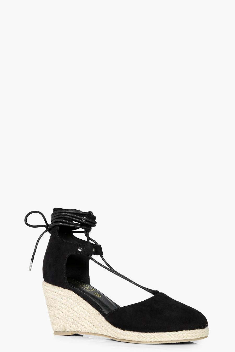 Mia Lace Up Espadrille Wedge image number 1