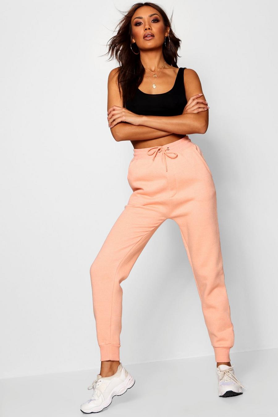 Peach Basic joggers image number 1