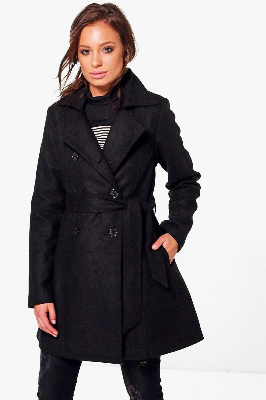 Vanessa Double Breasted Belted Trench Coat image number 1