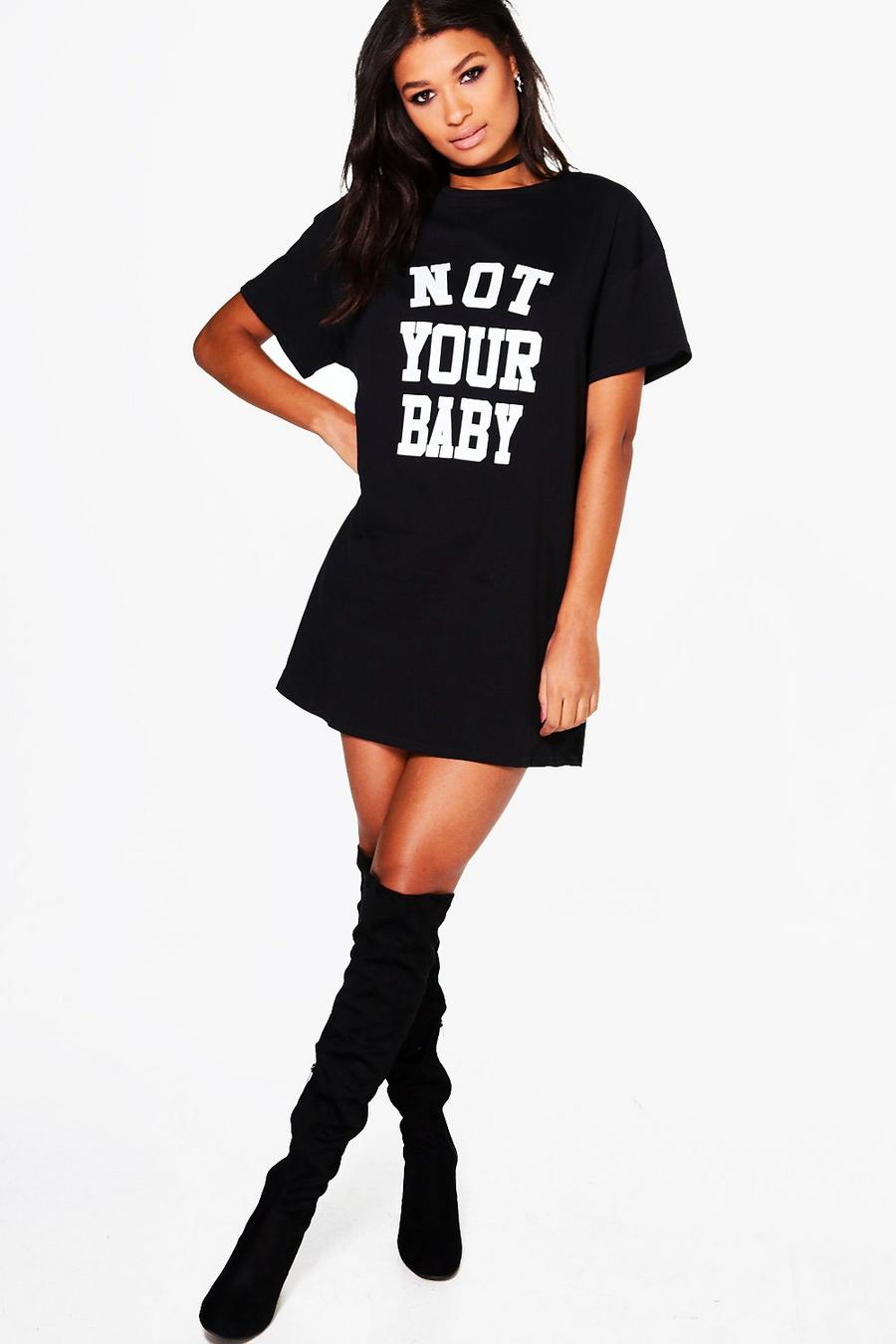 Lisa Not Your Baby T-Shirt Dress image number 1