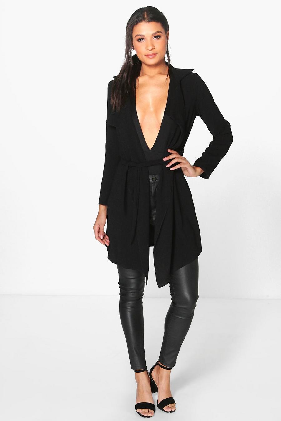 Maisie Waterfall Belted Trench image number 1