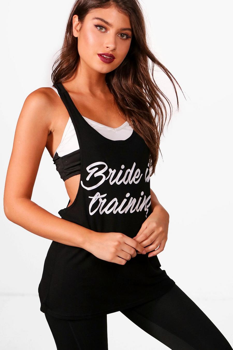 Katie Fit Bride In Training Running Tank image number 1