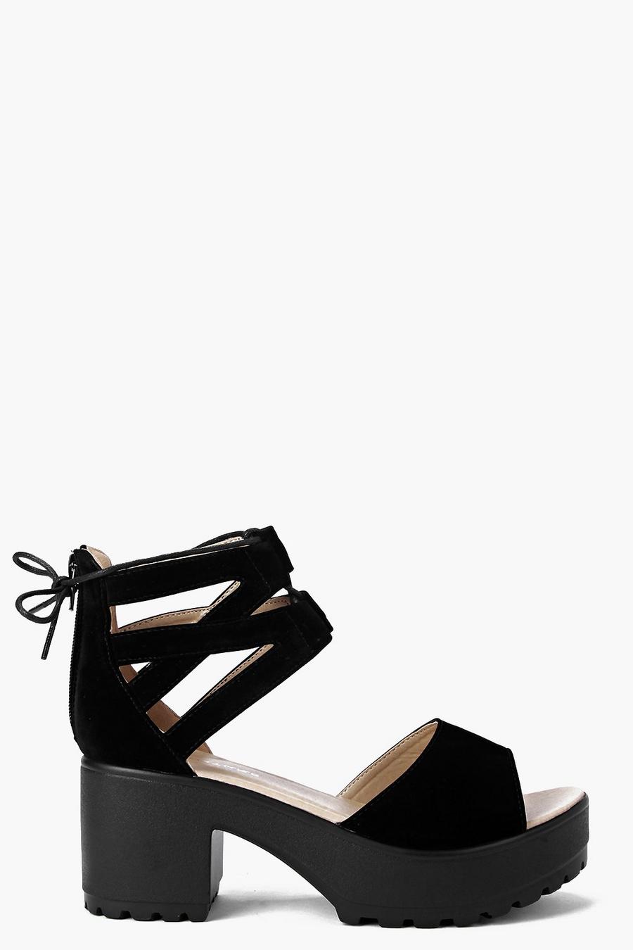 Amy Lace Up Two Part Cleated Sandal image number 1