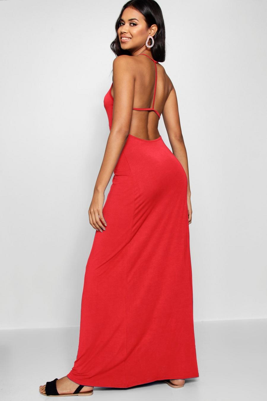 Strappy Back Maxi Dress image number 1