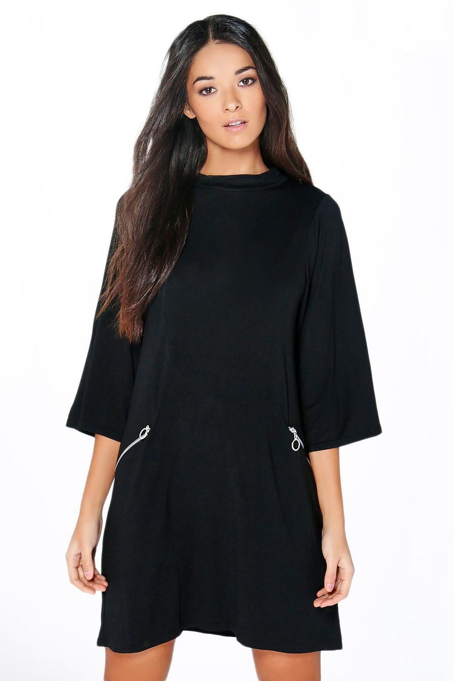 Sally Polo Neck Swing Dress image number 1