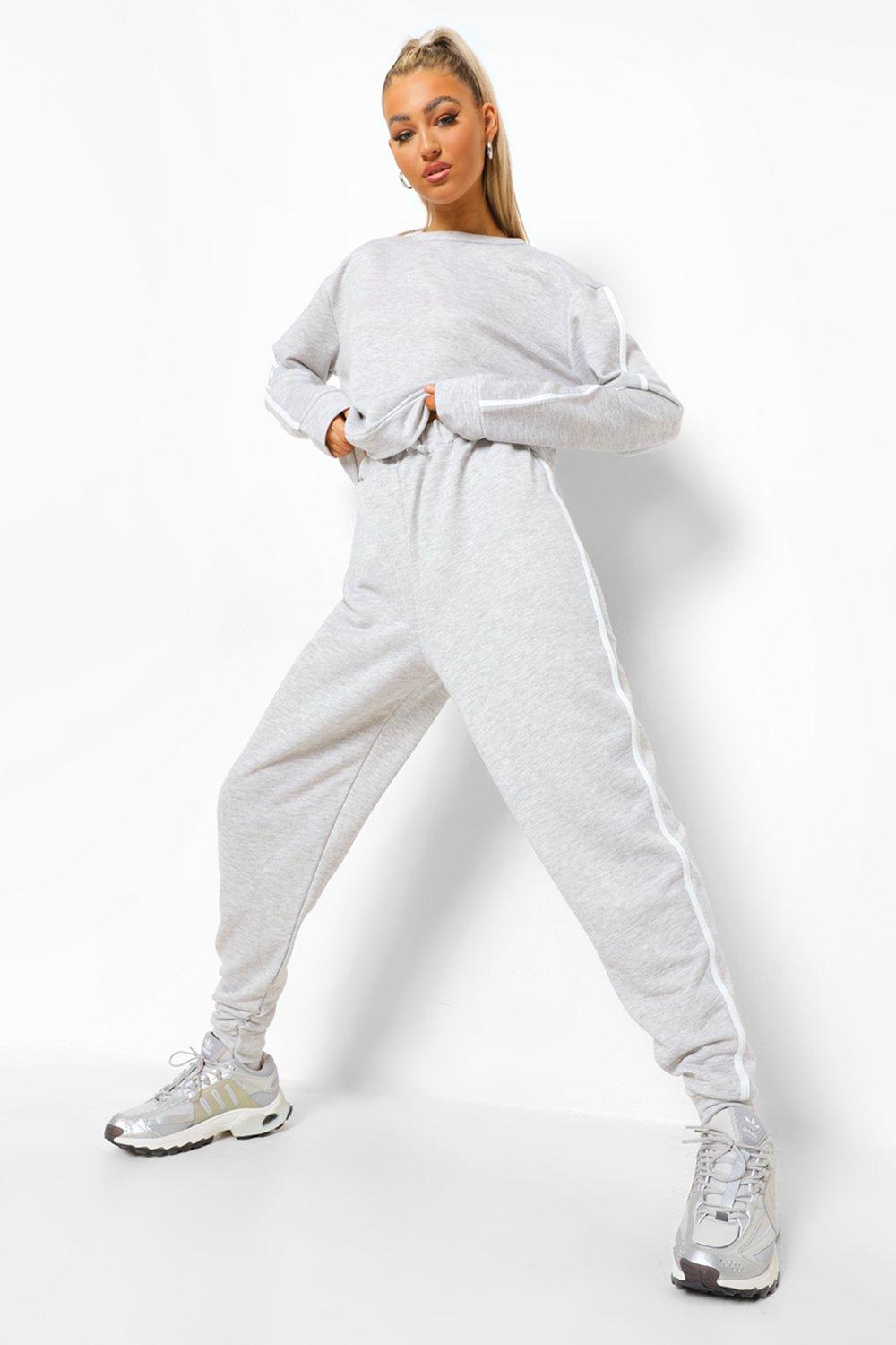 Tracksuits Tall Piping Side Sweatshirt Tracksuit