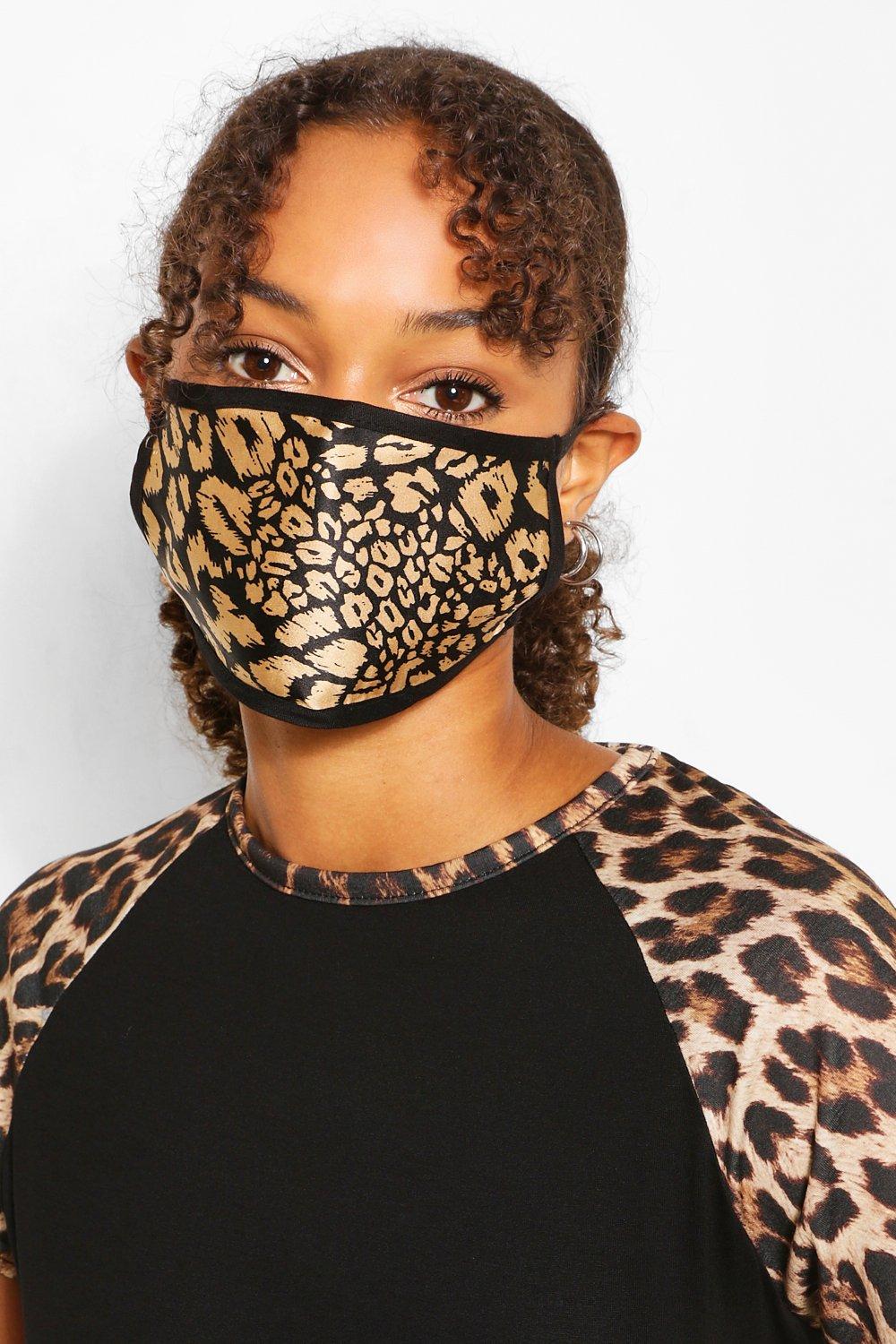 Don't Miss Out Mixed Print Fashion Face Mask 5 Pack