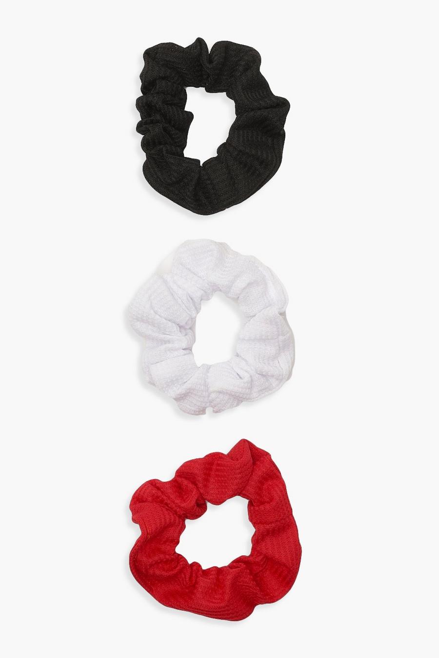 Red Scrunchies (3-pack) image number 1