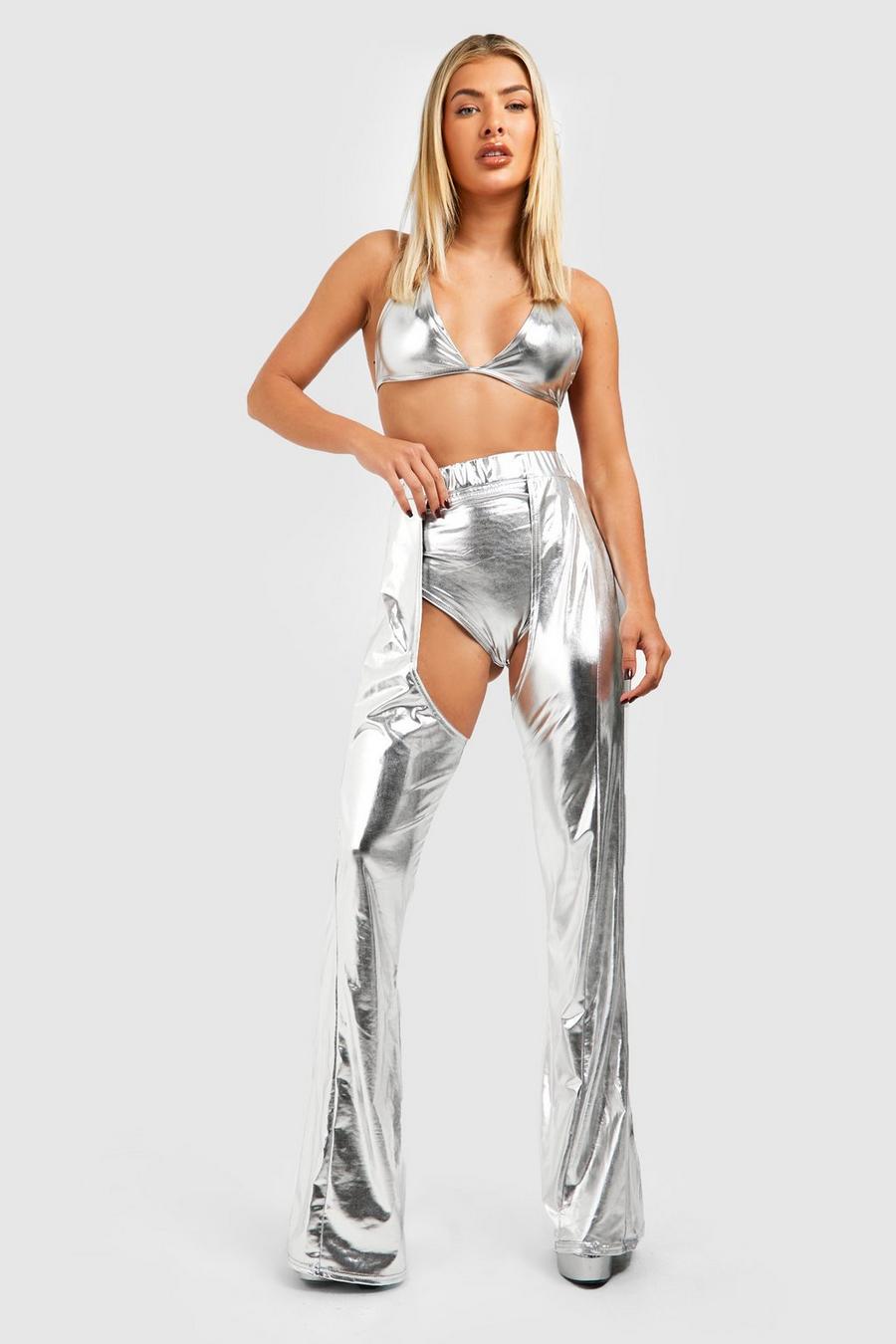 Silver 3-Delige Halloween Outfit