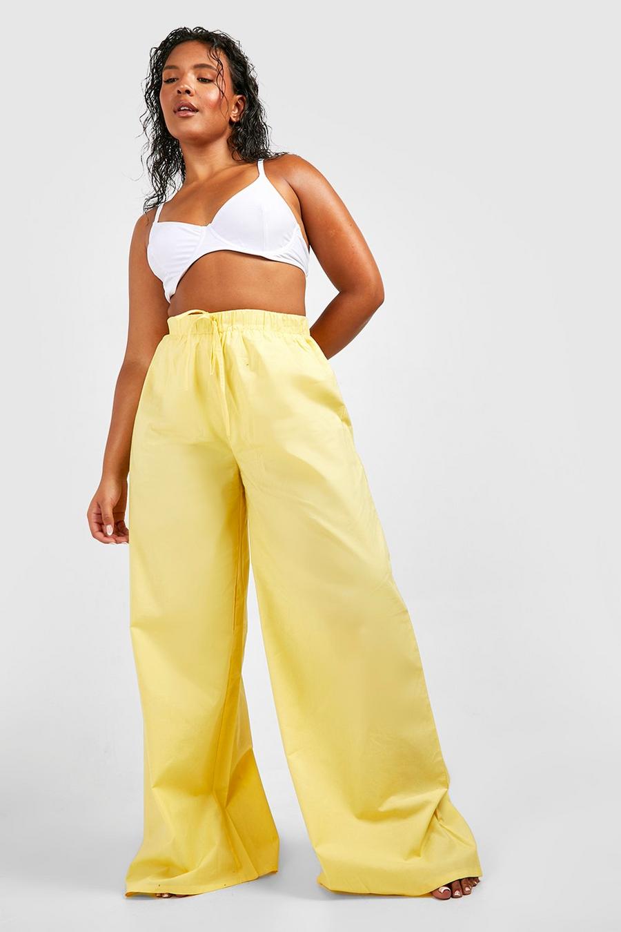 Lemon Plus Cotton Beach Trousers