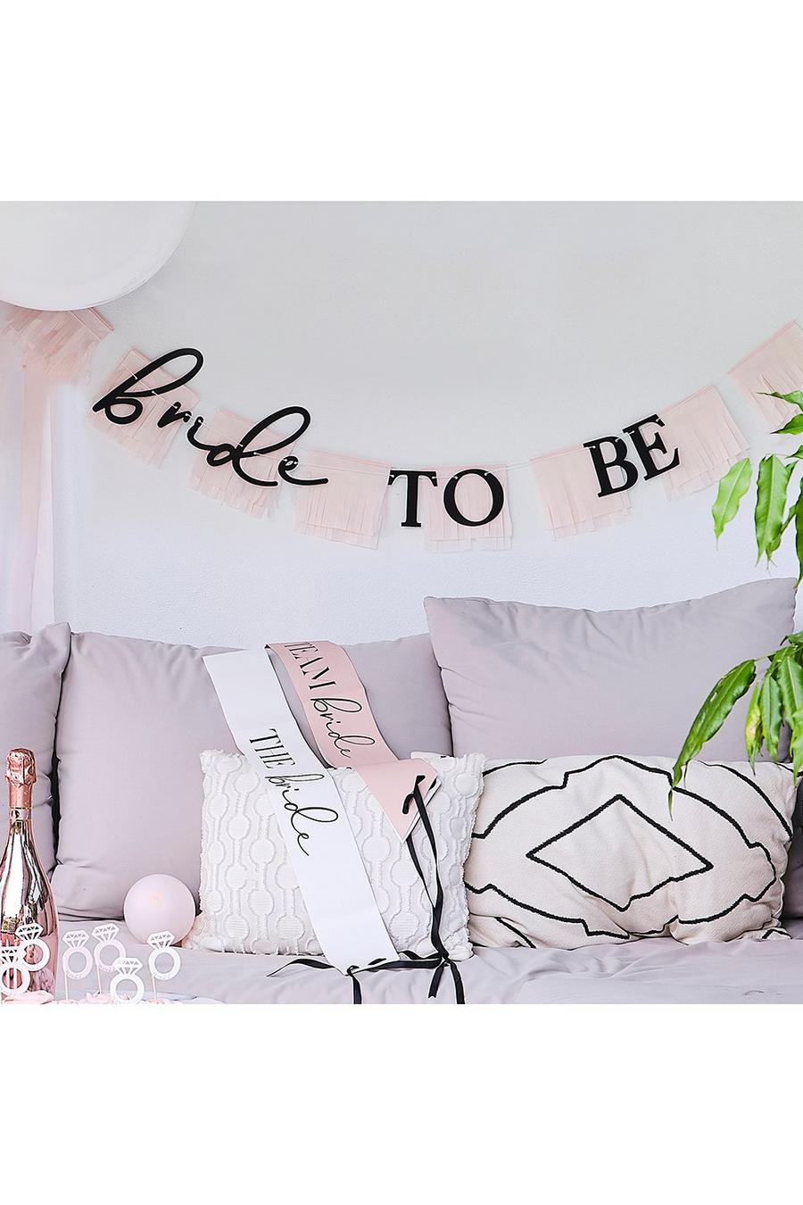 Ginger Ray Tassel Bride To Be Banner, Nude