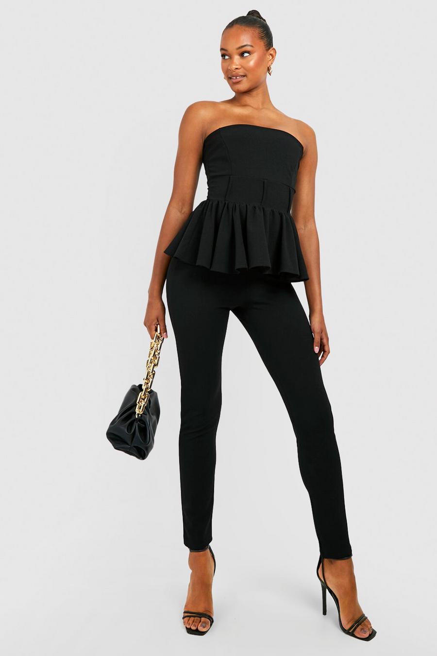 Black Tall Super Skinny Tailored Trousers