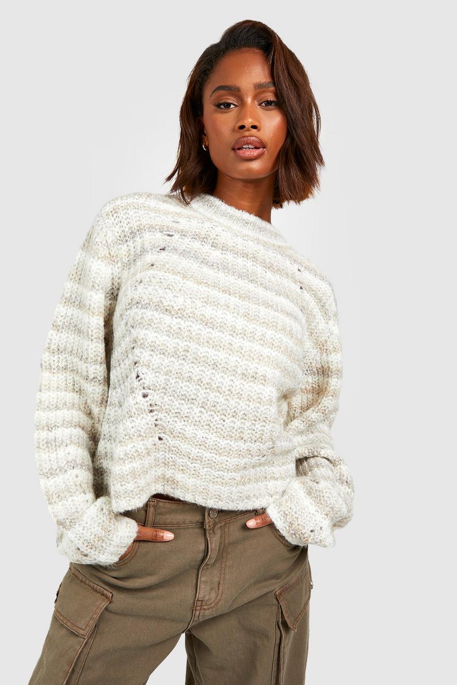Stone Ombre Sweater