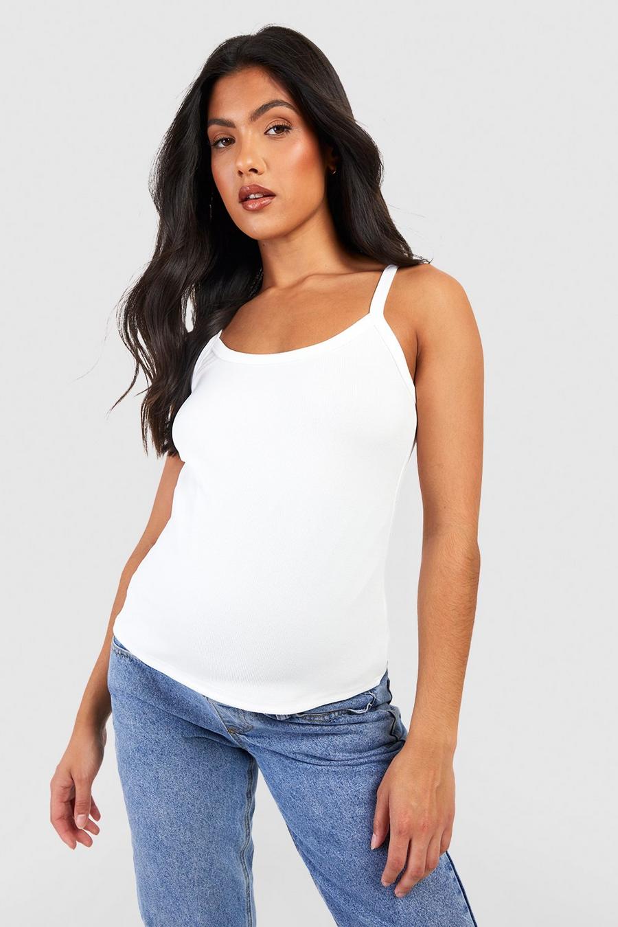Maternity Think Binding Strappy Cami Top