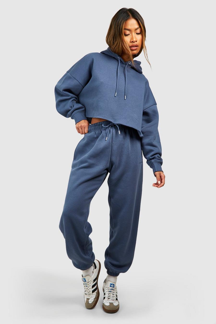 Petrol Oversized Cuffed Track Pants