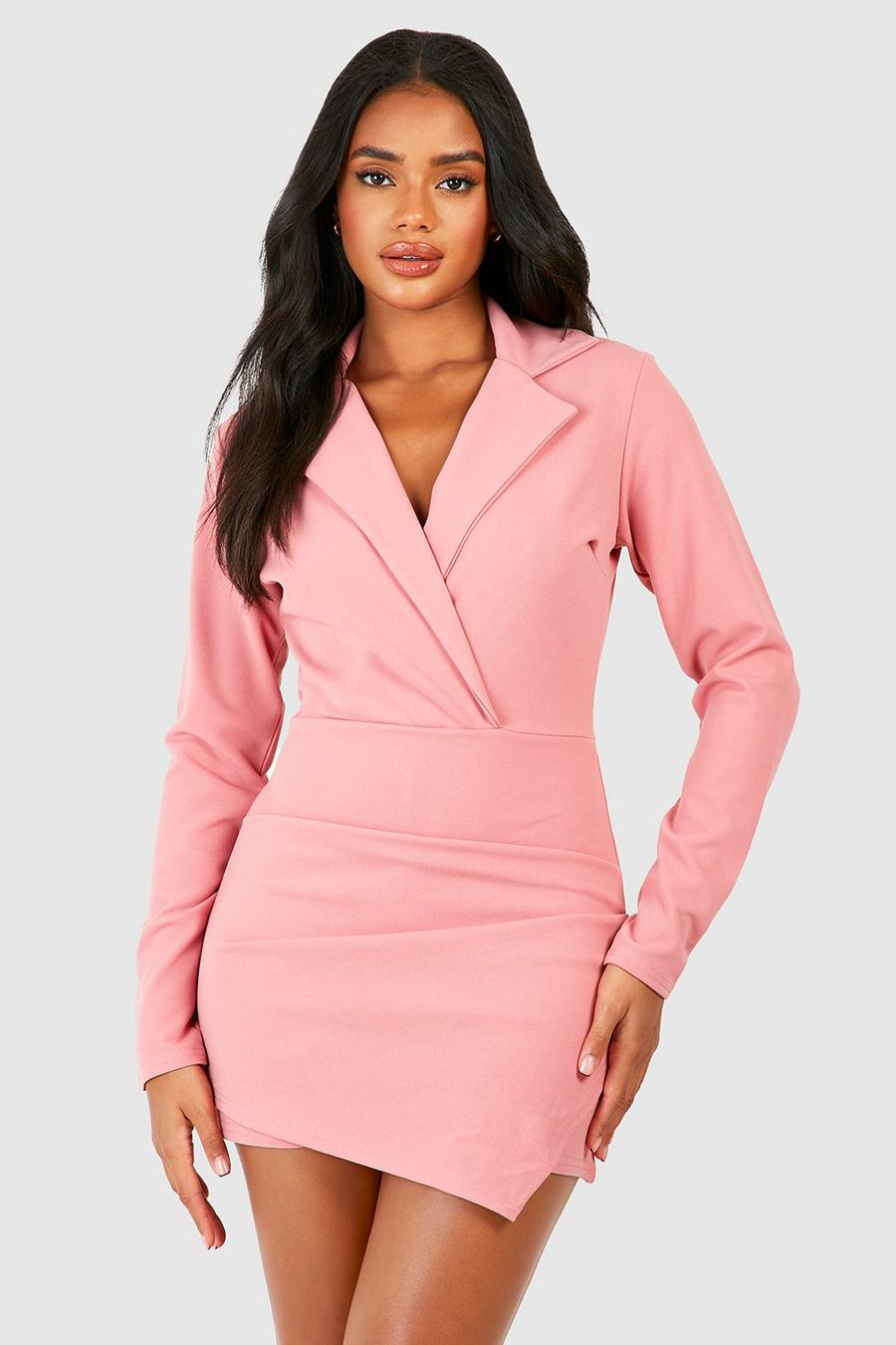Rose Tailored Wrap Detail Fitted Blazer Romper
