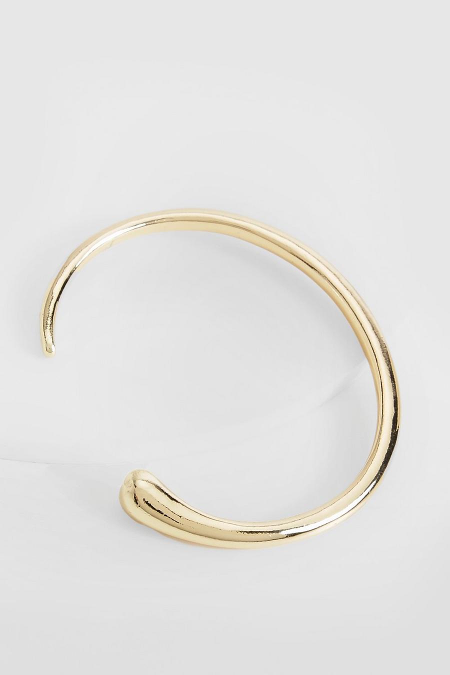 Gold Cuff Bracelet  image number 1