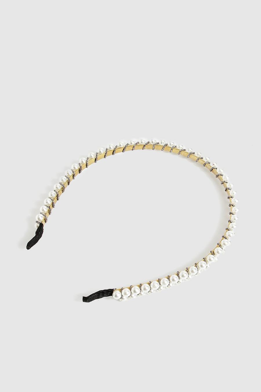Haarband mit Perlen-Detail, Pearl image number 1