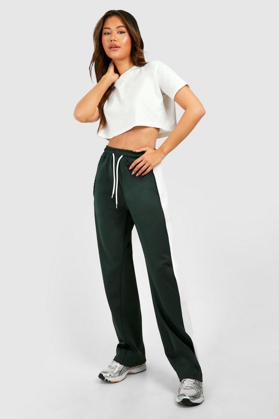 Forest Side Stripe Relaxed Fit Tricot Joggers image number 1