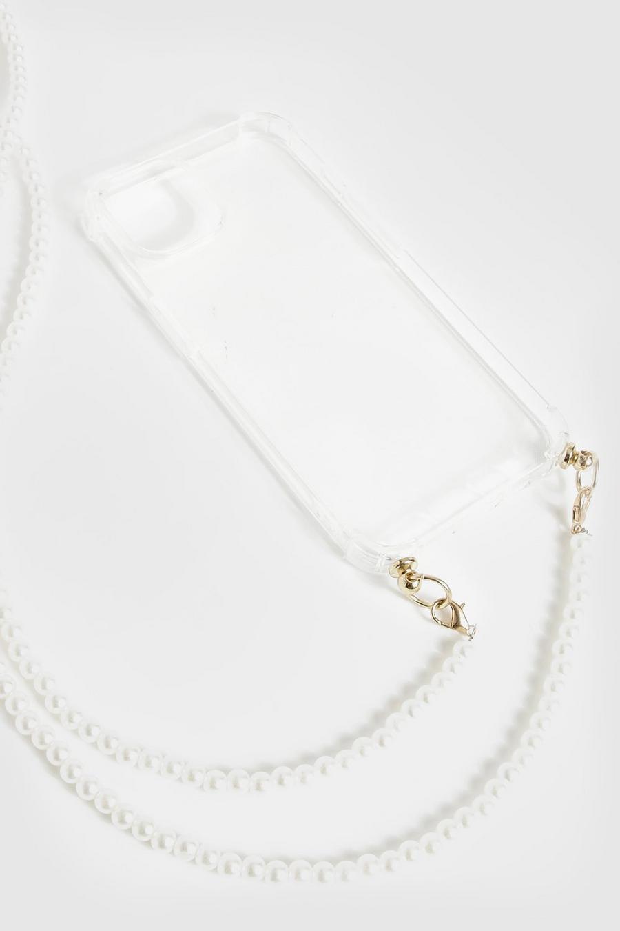 Ivory Phone Case And Chain 