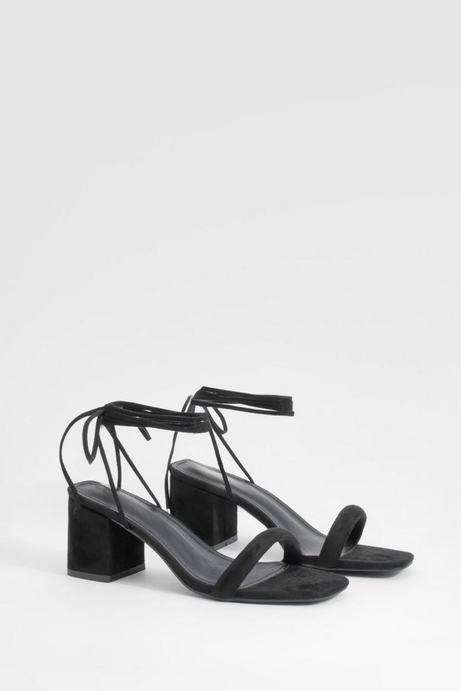 Chaussures à petit talon carré, Black image number 1