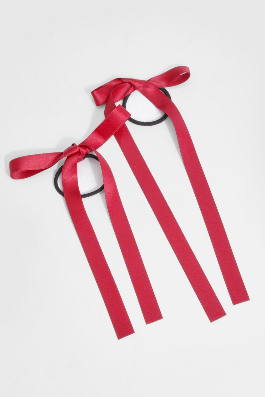 Red 2 Pack Bow Bobbles 
