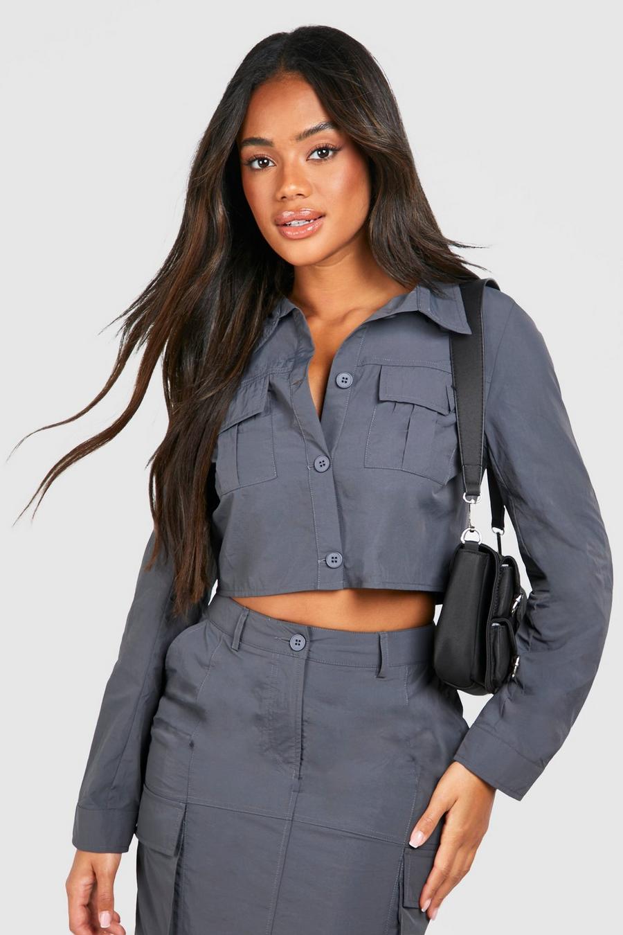 Chemise cargo utilitaire, Charcoal