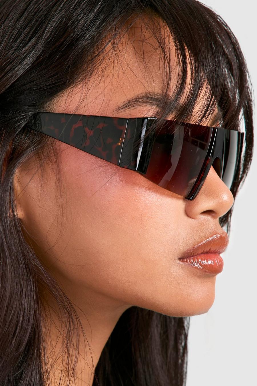 Schildplatt Diva-Sonnenbrille, Brown