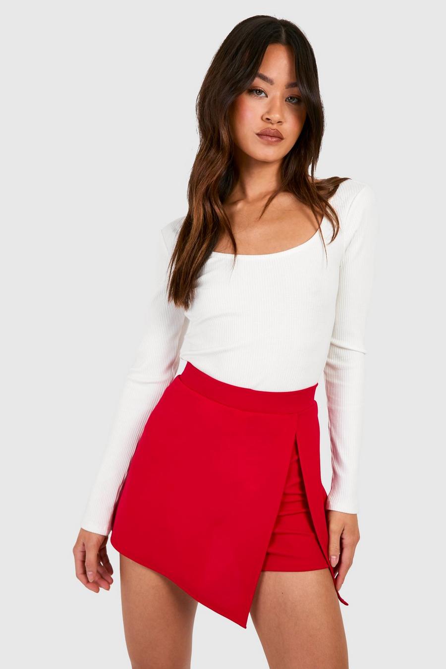 Tall - Jupe-short habillée, Red image number 1