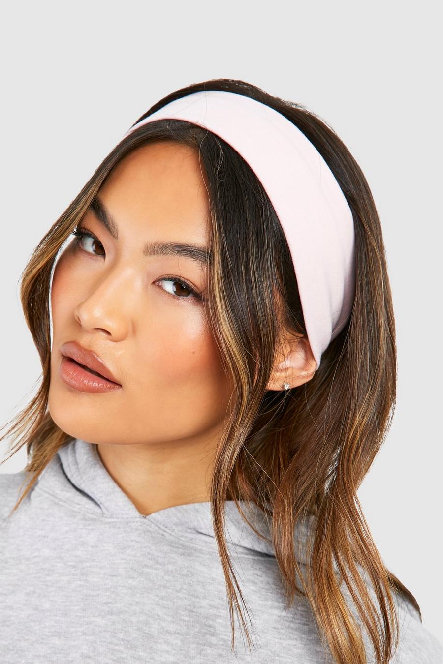 Baby pink Single Jersey Headband  image number 1