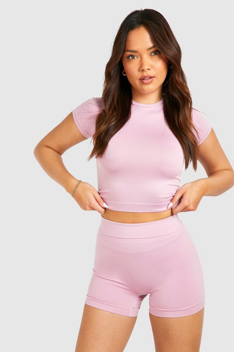 Pink Supersoft Premium Seamless Cycling Short