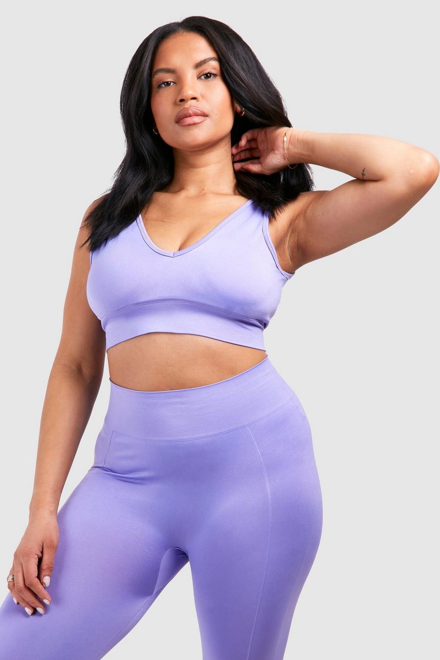 Purple Nike Sportswear Women’s Fleece Printed Crew Sweatshirt Grey