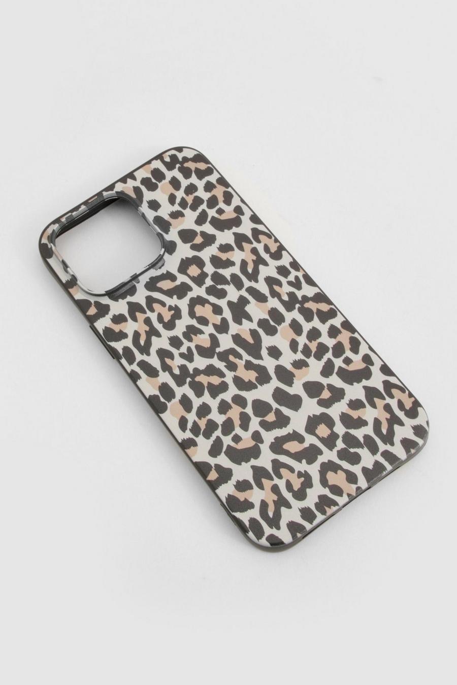 Coque de téléphone à imprimé léopard, Leopard