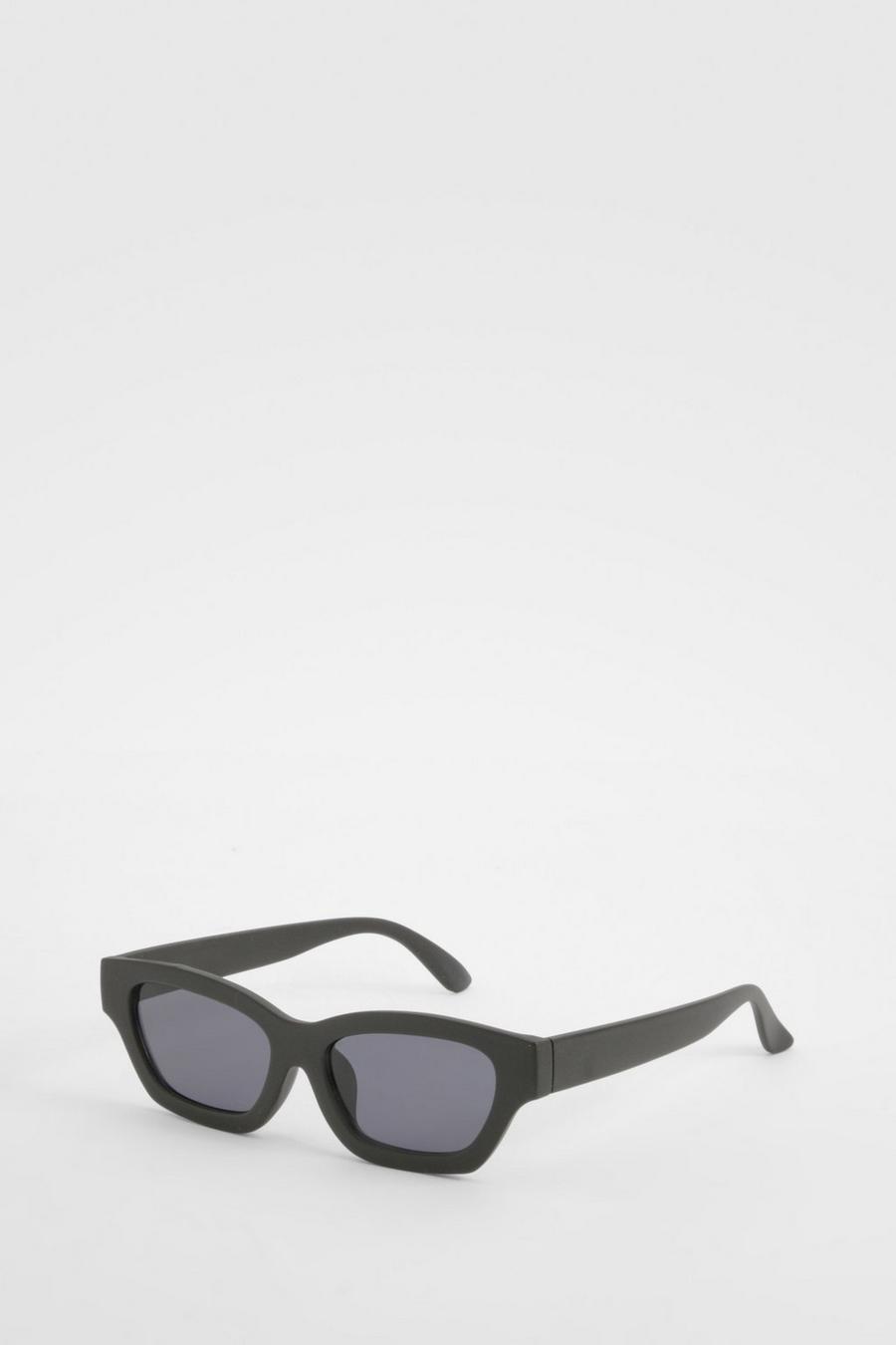 Gafas de sol negras estilo ojo de gato, Black