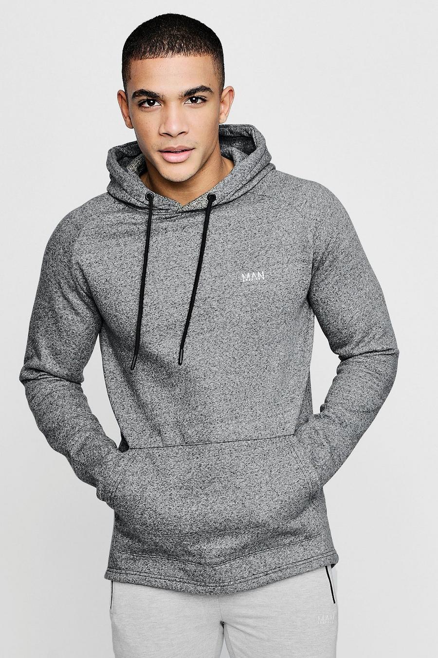 Black Active Over The Head Gym Hoodie image number 1