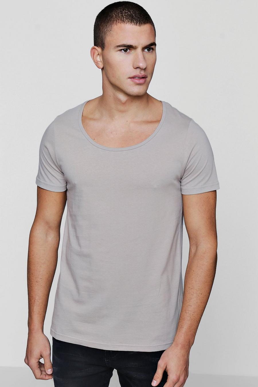 Clay Scoop Neck T-Shirt image number 1