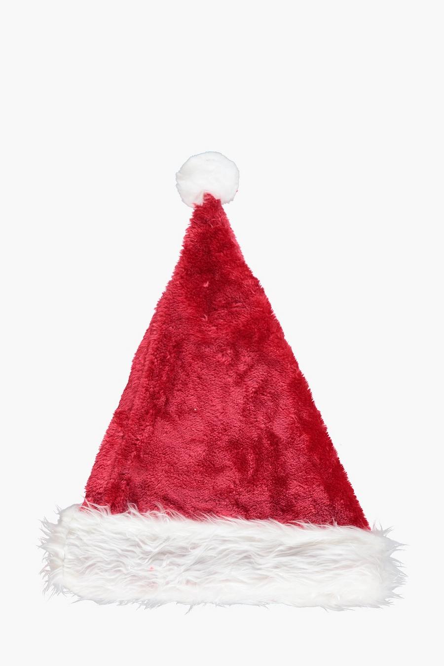 Classico cappello da Babbo Natale, Rosso image number 1