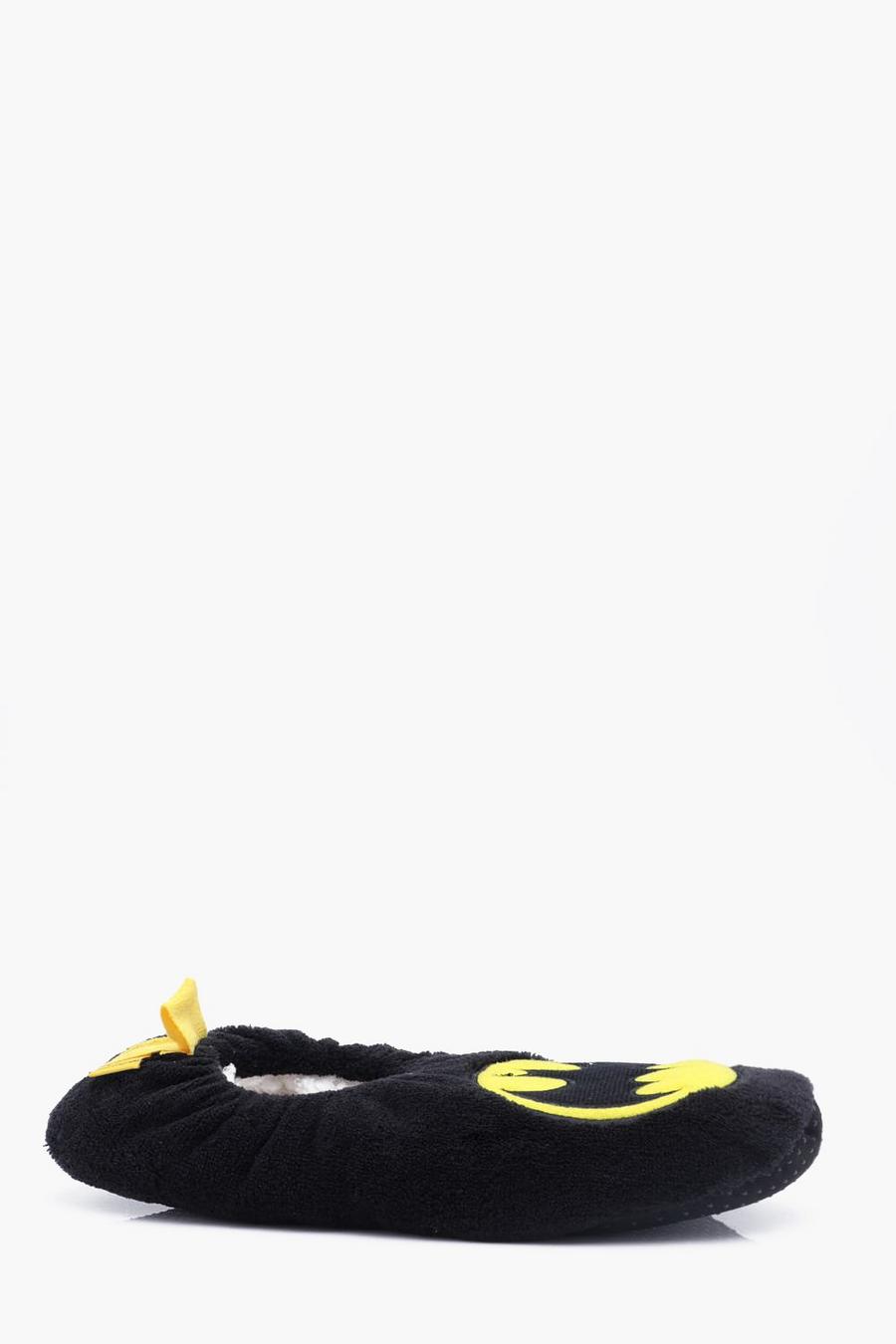 Black Batman Slippers image number 1