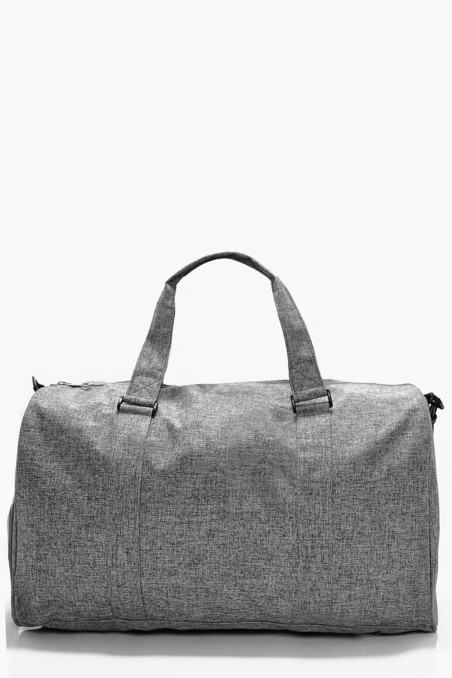 Grey Textured Holdall image number 1