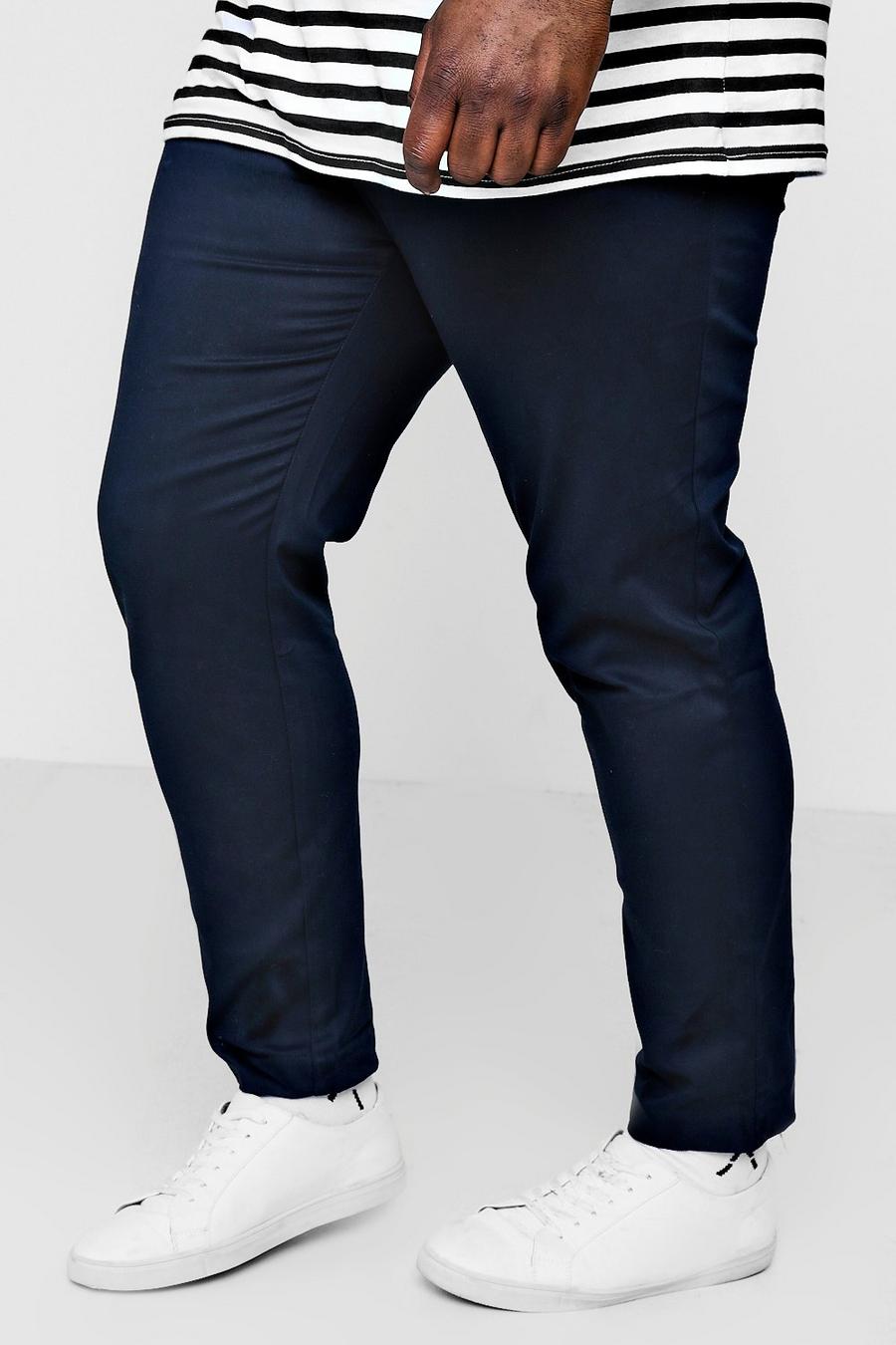 Plus Size Slim Fit Chino Pants image number 1