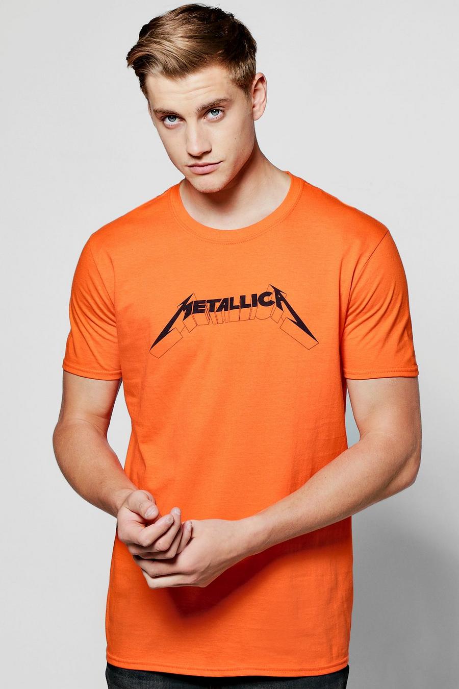 Oversized Metallica License Band T Shirt image number 1