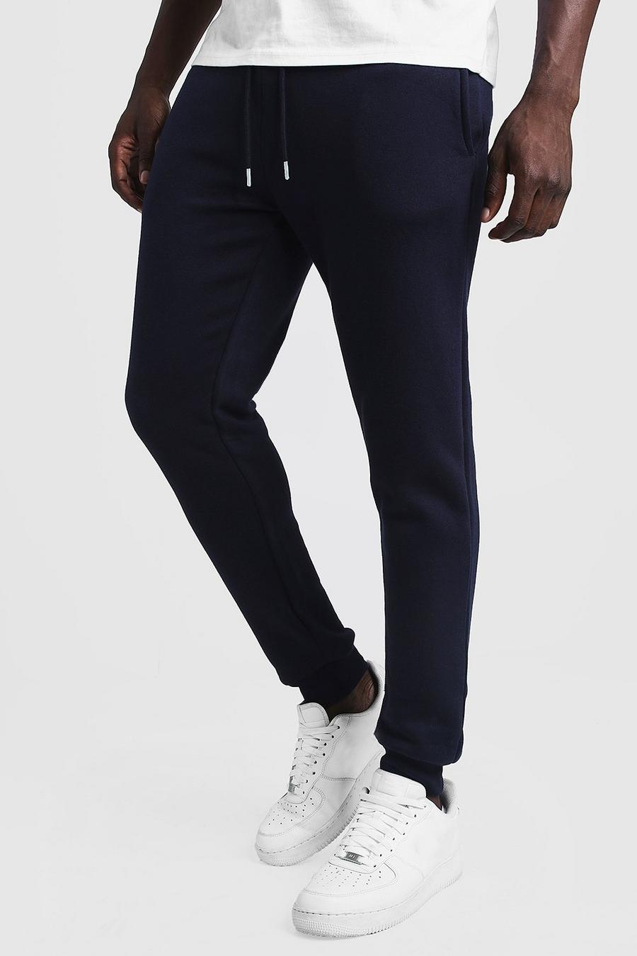 Navy Slim Fit Joggers image number 1