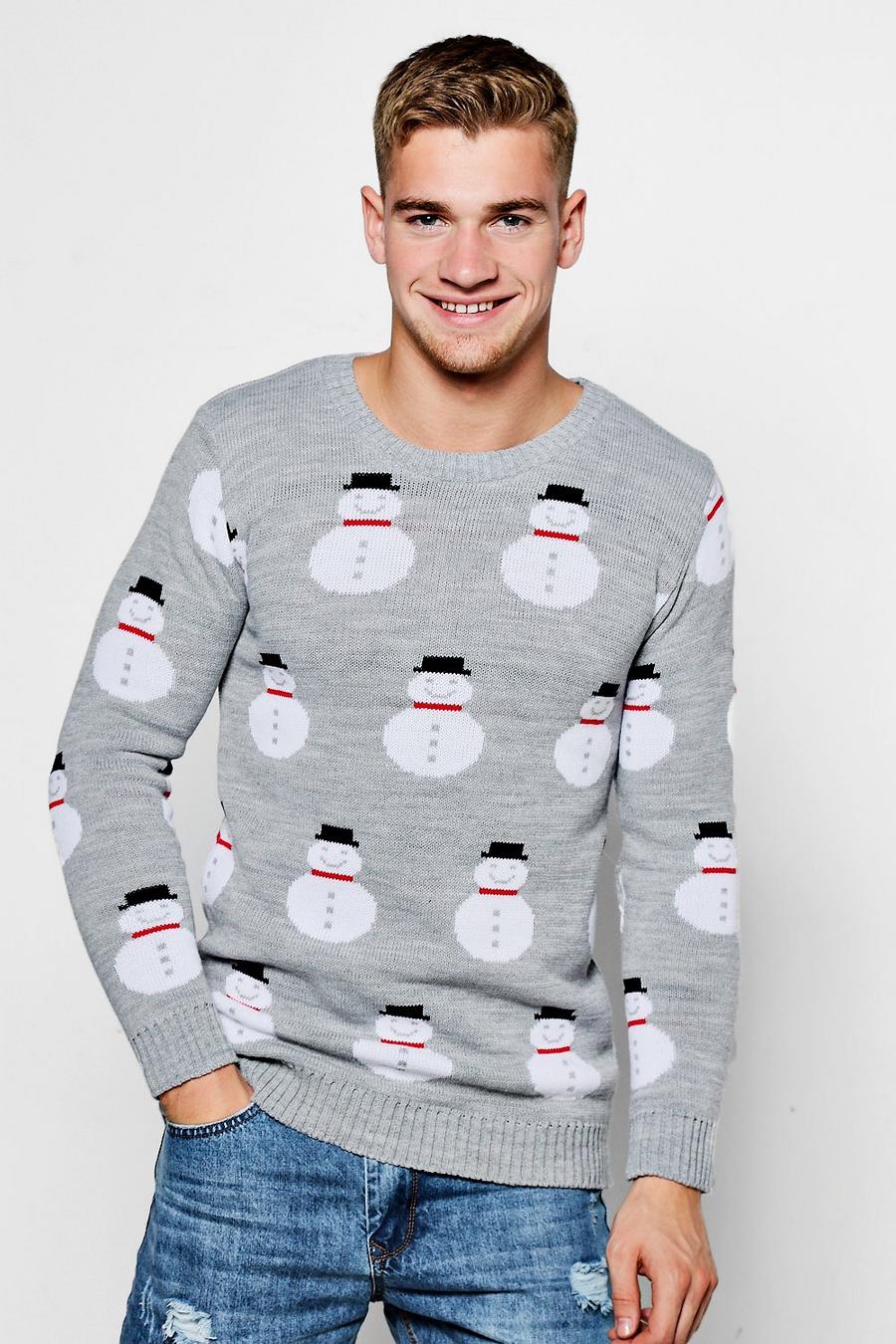 Snowman Christmas Jumper image number 1