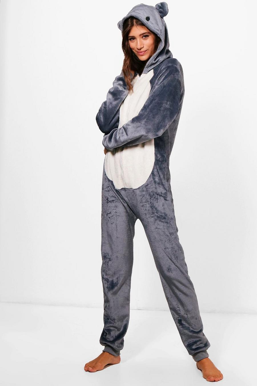 Grey Tia Koala Onesie image number 1