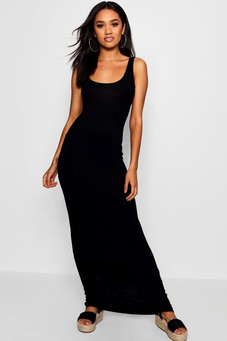 Petite Maxi Dress, Black image number 1