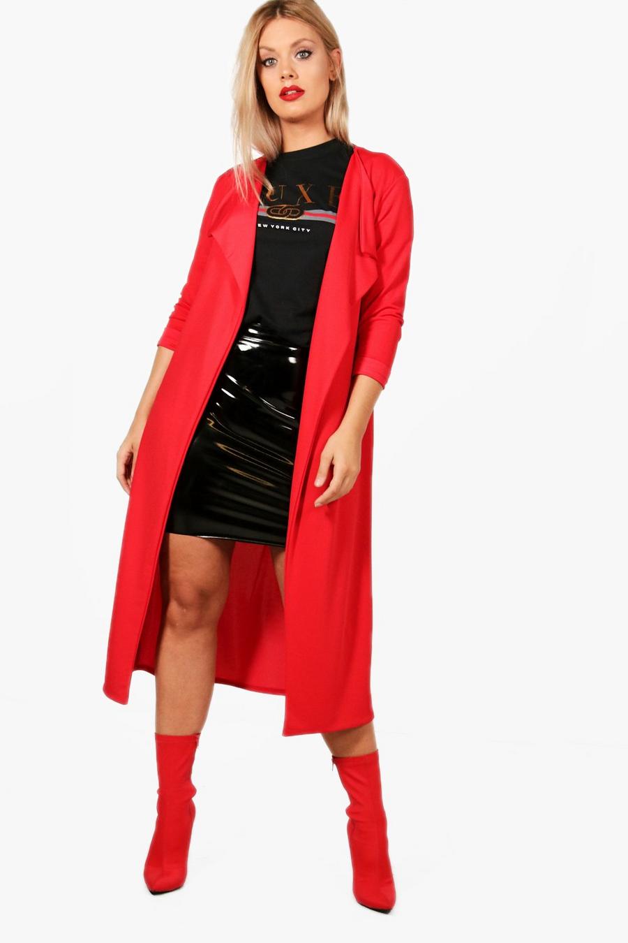 Plus Duster-Jacke, Rot image number 1