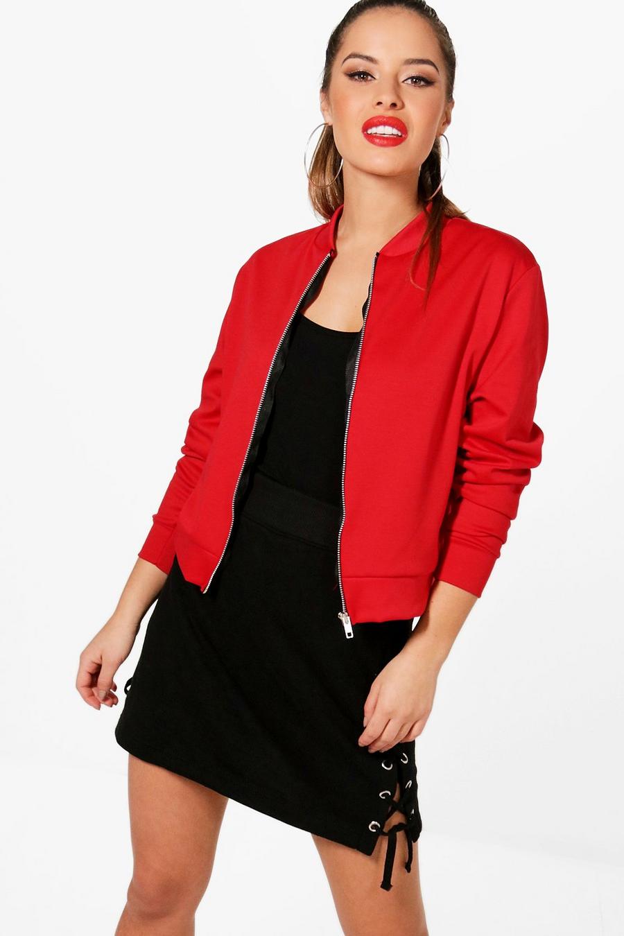 Petite giacca bomber, Red image number 1