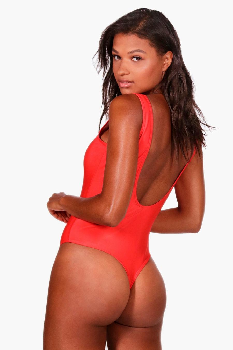 Scoop Brazilian Thong Swimsuit image number 1